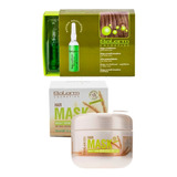 Salerm ® Pack Germen Trigo 200ml + 12 Ampolleta Mega Acondicionador De 5ml C/u Mascarilla Y Tratamiento Cabello Dañado