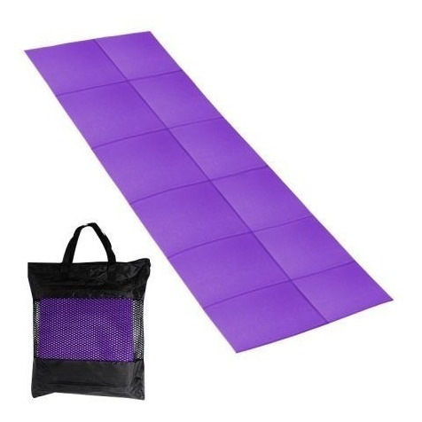 Colchoneta Estera Tapete Mat Para Yoga Pilates Ejercicio Pvc