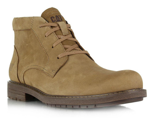 Botin Cuero Brock Beige Cat