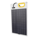 Panel Solar De 50w Con Interfaz Multifunción Monocristalino