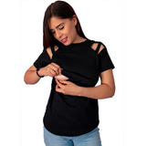 Blusa Lactancia Y Embarazo - Maternidad Doli