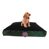 Cama Colchón Lavable Para Mascotas Mediano Color Verde