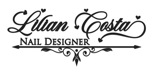 Logo Mdf Lilian Costa Letras Mdf 3mm