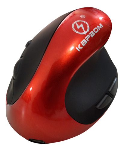 Mouse Vertical Ergonômico Óptico Gamer Recarregável Wireless