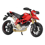 Modelo De Moto 1:18 Para Ducati Hypermotard