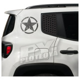 Calcos Estrellas + Cubre Zocalos Jeep Renegade - Ploteoya