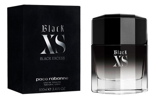 Paco Rabanne Black Xs Original Edt 100 ml Para Hombre  