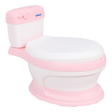 Entrenador De Baño Infanti Rosa Color Rosa Pálido Liso