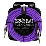 Cabo Instrumento Ernie Ball Flex 20' Po6420 6,09m R/r Roxo