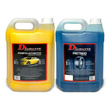 Shampoo Automotivo 5 Litros + Pretinho Para Pneu 5 Litros