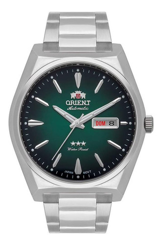 Relógio Orient Masculino Automático Verde F49ss013 E1sx