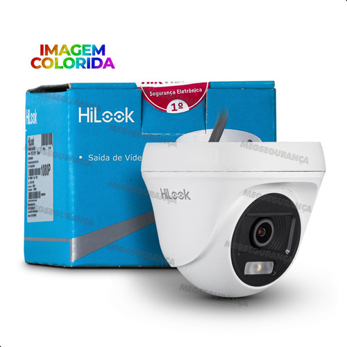 Câmera Dome Hilook Hikvision 4x1 Full Hd 1080p 2mp 2,8mm 30m
