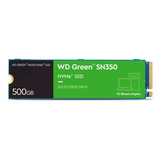 Ssd Western Digital Wd Green Sn350 Nvme 500gb Pcie 3.0 M.2