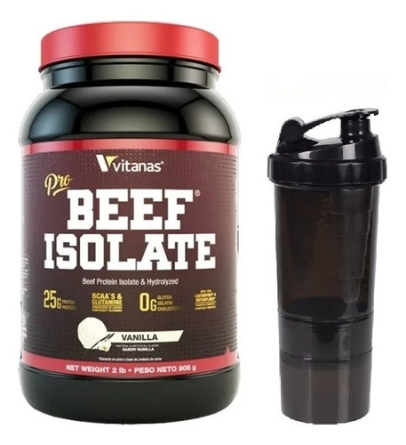 Pro Beef Isolate 2 Libras 2lb 2 Lb Vitanas Carnivor Titan