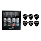 Kit Limpieza Guitarra  + 6 Uñetas Novaris Music