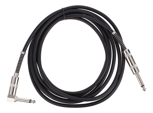 Cable De Micrófono Para Guitarra Eléctrica En Ángulo Recto,