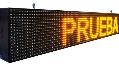 Aviso Led Programable Pasamensaje