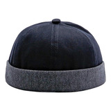 Tesoon Unisex Algodón Sin Borde Beanie Hat Ajustable Trendy 