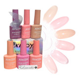 Xiaoya Gel Polish Para Uñas Base Rubber 6 Colores Gama A