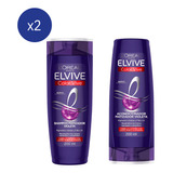 Combo Shampoo + Acondicionador Elvive Color Vive Matizador