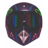 Casco Profesional De Motocross Para Hombre