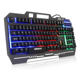 Teclado Gamer Semi Mecânico Led Profissional Ps4 Xbox Abnt2