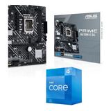 Kit Upgrade Intel 12ª Geração I5 12400 + Asus H610m-e D4 