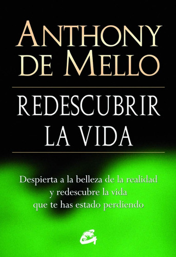 Redescubrir La Vida - Anthony De Mello - Nuevo - Original