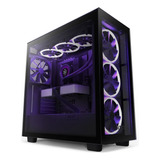 Gabinete Nzxt H7 Elite Ventana Rgb, Midi-tower Usb 3.0 Negro