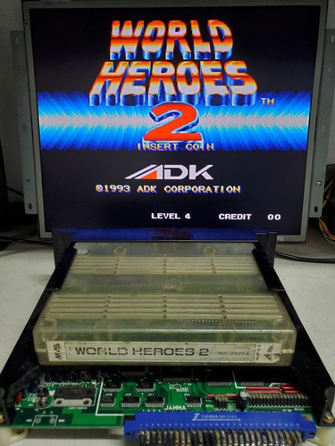 World Heroes 2 Original Mvs Neo-geo Jamma Arcade Capcom