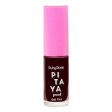 Gel Tint - Liptint Em Gel Pitaya - Ruby Rose Acabamento Natural Cor Bordô