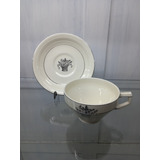 Manyantiques - Antiguo Duo Ingles Grindley Decoracion Plata.