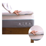 Colchoneta Cubre Colchon Memory Foam Topper Aira Individual