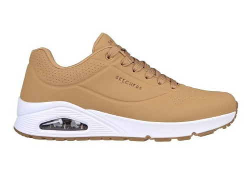 Tenis Skechers Caballero Uno Stand On Air 52458 Café