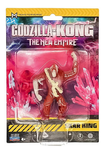 Boneco Skar King De 8cm Godzilla Vs Kong Sunny 3556