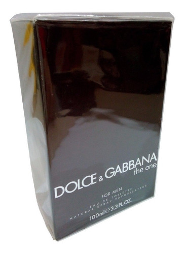 Perfume D & G The One For Men 100 Ml Dolce Gabbana Importado