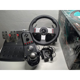 Volante Logitech G27 C/ Pedal C/ Câmbio Ps2 Ps3 Pc +garantia