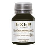 Loción Autobronceante 8% Sin Color Bronceado Exel 50m X4