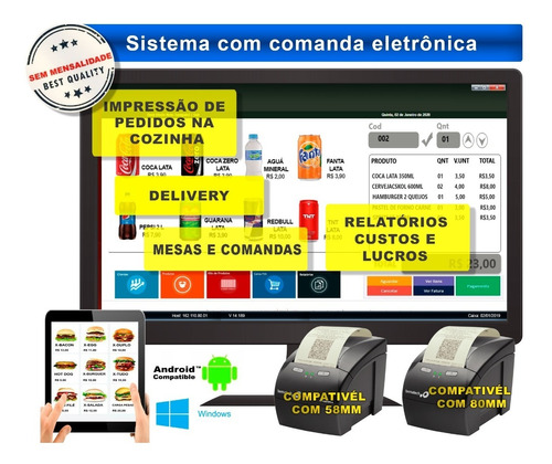 Sistema Para Hortifruti Com Integração Com Balanças Mercados