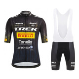 Uniforme Ciclismo Trek Pirell Jersey Short Bib Bici Ruta Mtb