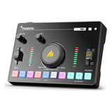 Maono Streaming Audio Mixer, Audio Interface With Pro-pre...