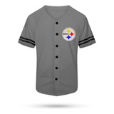 Jersey Casaca Beisbolera Futbol Pittsburgh Steelers Bordada