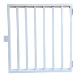 Portão Escada Grade Proteção Pet  Alumínio Criança L 75x90 A