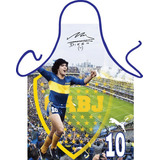 Delantales Divertidos Diego Maradona Boca Elroperitodeanita