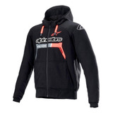 Jaqueta Alpinestars Chrome Ignition Hoodie - Vermelho