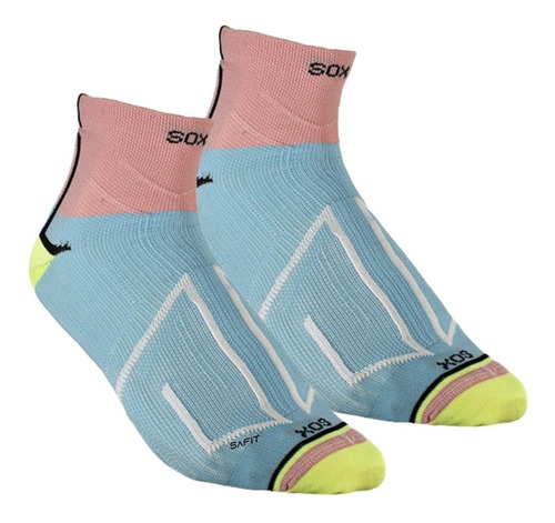 Media Sox® Mujer Caña Corta Deportiva Fitness Running Da228