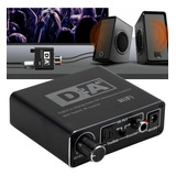Convertidor De Audio Coaxial Óptico Digital Dac Converter Bi