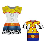 Vestido Adulto + Camisa Infantil - Toy Story Jessie E Woody