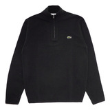 Sweater Lacoste Hombre Lana Medio Cierre Pulls Ah1356
