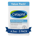 Cetaphil Sabonete De Limpeza Suave (pacote De 3) 381 G